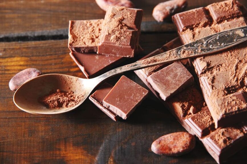 namalqvane-apetit-cocoa-chocolate-bezglutenovi-produktii- Намаляване на апетита. Безглутенови продукти. Френски пай. черен шоколад с какао